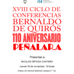 XVIII Ciclo de conferencias Bernaldo de Quirós