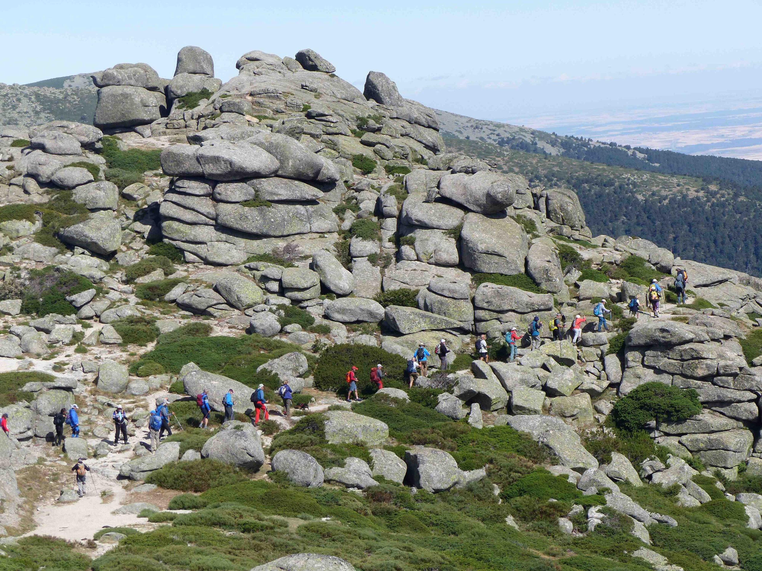 Día Autonómico del Senderismo 2024. P. de Navacerrada-Siete Picos-Las Berceas