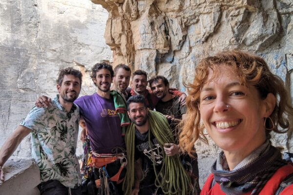 Charla de los miembros del Grupo de Tecnificación de Alpinismo.