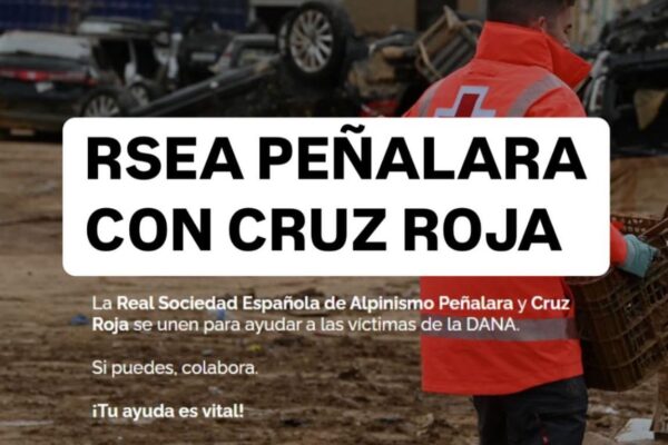 R.S.E.A PEÑALARA CON CRUZ ROJA