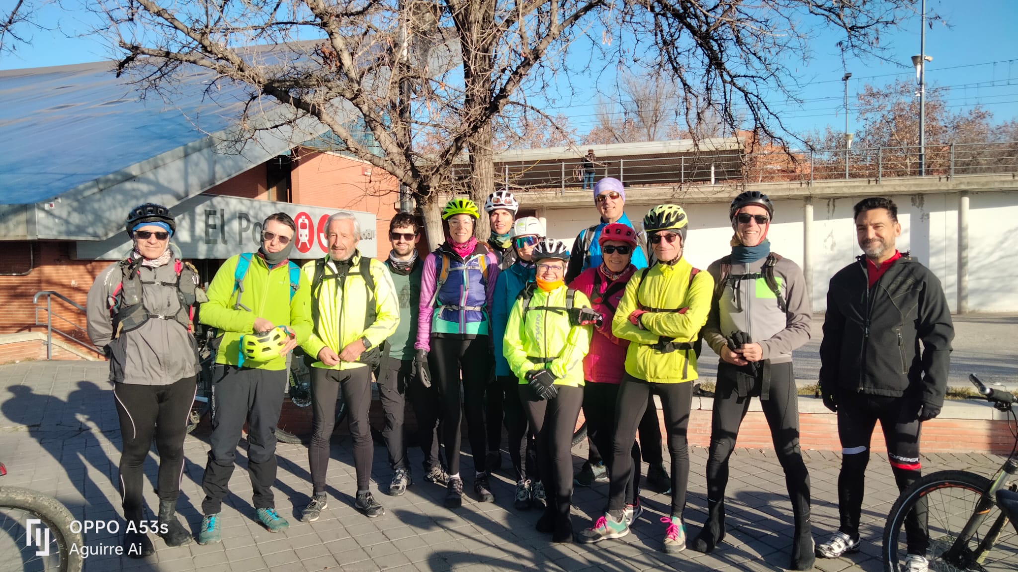 CRONICA DE LA SALIDA DE BTT POR LOS PARQUES DE MADRID